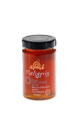 Meligyris honey from Crete – pine and thyme – 450g End-of-season sale BB.08.2026