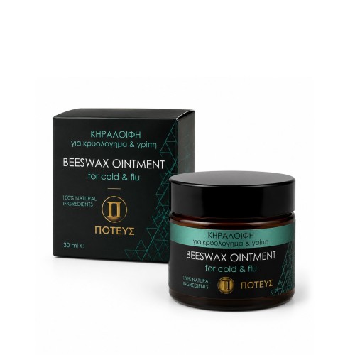 Poteus Beeswax Balm – for colds and flu, 30ml
