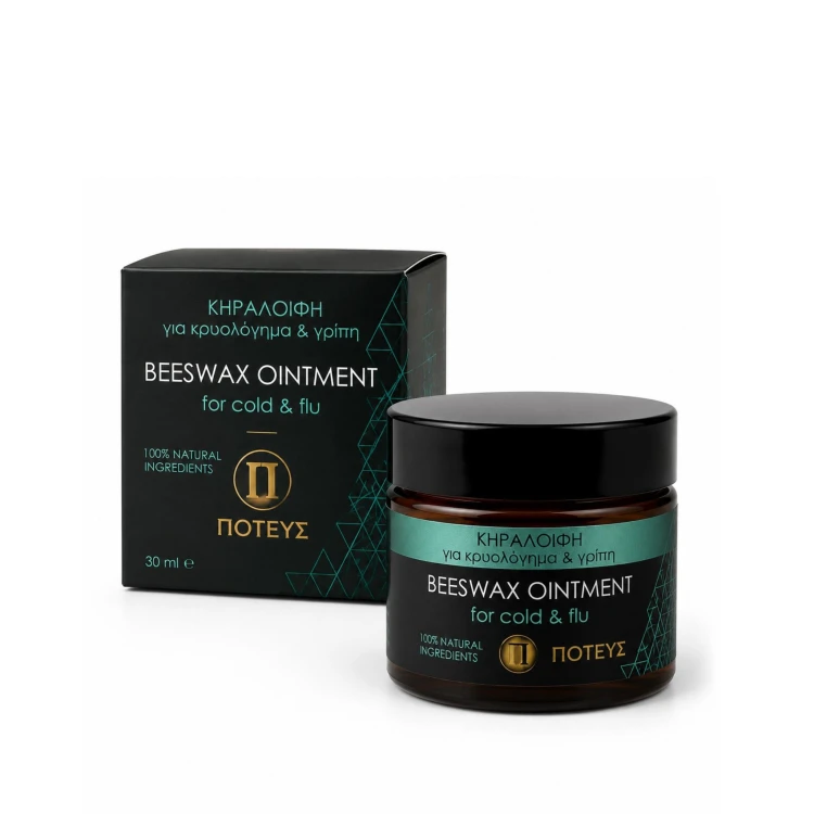 Poteus Beeswax Balm – for colds and flu, 30ml