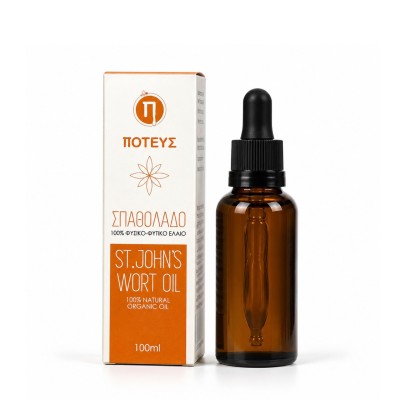 Poteus Organic St. John's Wort Oil 100ml