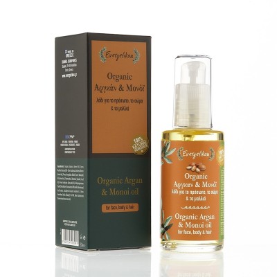 Evergetikon Organic Argan Oil and Rose Monoi 60ml