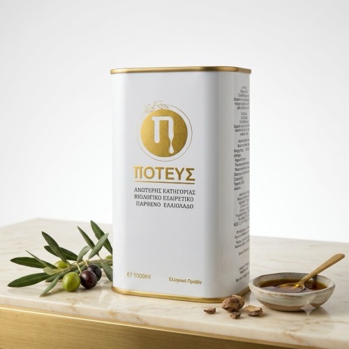 Poteus Ultra Premium Organic Extra Virgin Olive Oil 1l – image 3