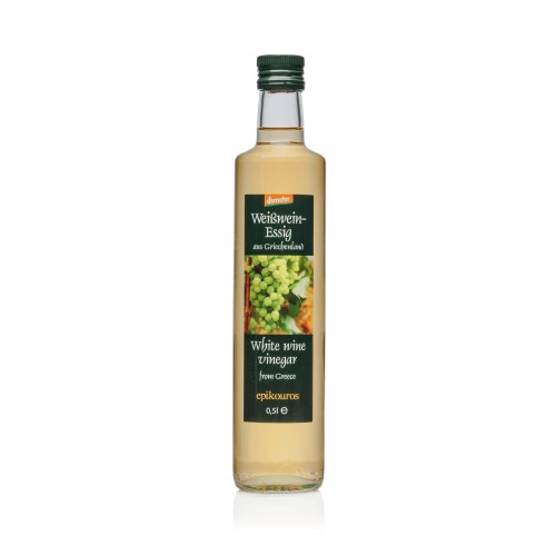 Epikouros Organic White Balsamic Vinegar 500ml (Demeter Certified)