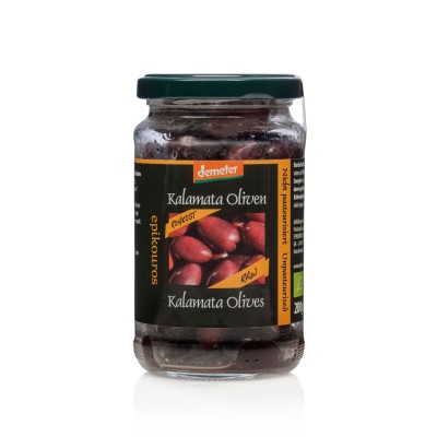 Epikouros  Demeter Organic pitted Kalamata olives 200g