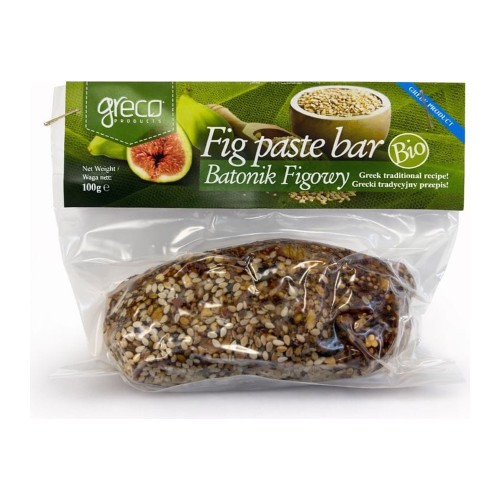 Greco Fig bar 100g ORGANIC
