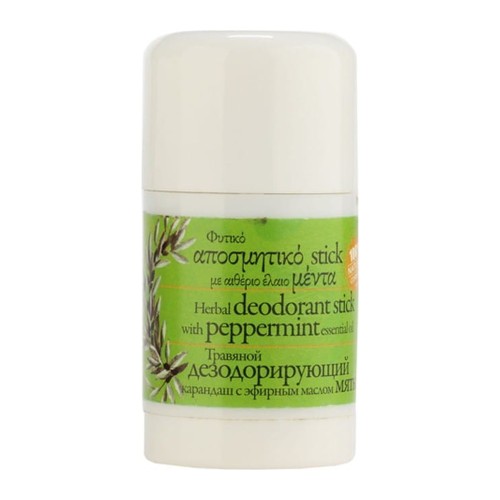 Evergetikon Herbal deodorant stick with peppermint essential oil 15ml