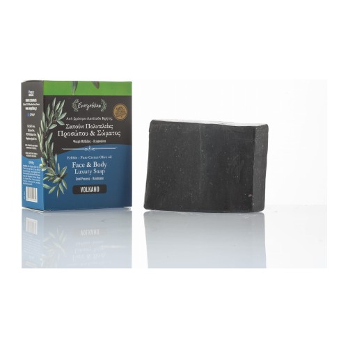 Evergetikon Natural Exfoliating Soap with Volcanic Ash 120–140g