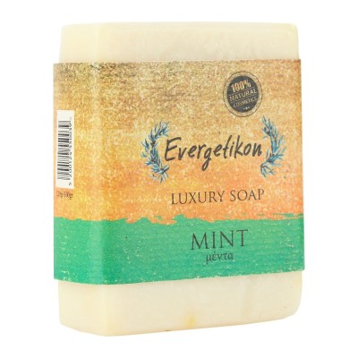Evergetikon natural mint soap 120–140g