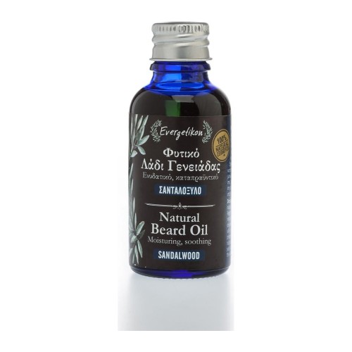 Evergetikon Natural Beard Oil Sandalwood 30ml