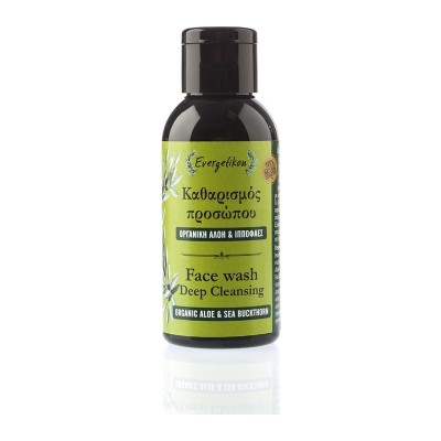 Evergetikon Deep Cleansing Facial Wash with Aloe Vera and Sea Buckthorn 100ml