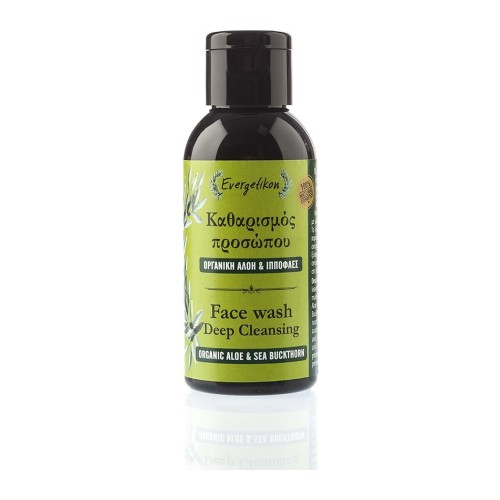 Evergetikon Deep Cleansing Facial Wash with Aloe Vera and Sea Buckthorn 100ml