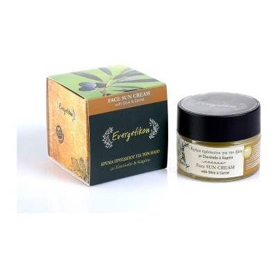 Evergetikon Olive and Carrot Sun Protection Face Cream 50ml