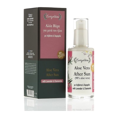 Evergetikon Krem aloesowy (98% Aloe Vera) po opalaniu 60ml