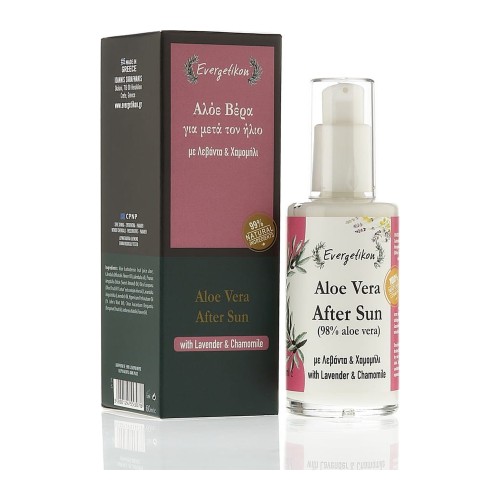 Evergetikon Krem aloesowy (98% Aloe Vera) po opalaniu 60ml