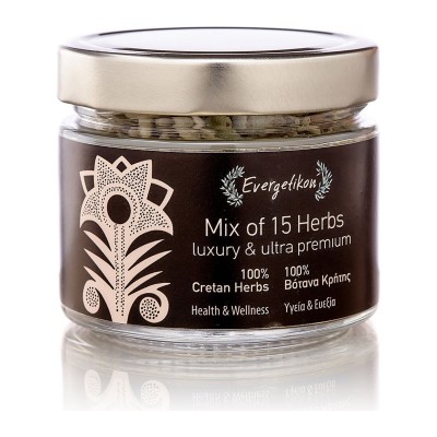Evergetikon Mix of 15 Cretan Herbs 32g