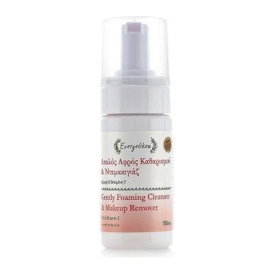 Evergetikon Gently Foaming Cleanser & Makeup Remover Oat & Vitamin E 100ml