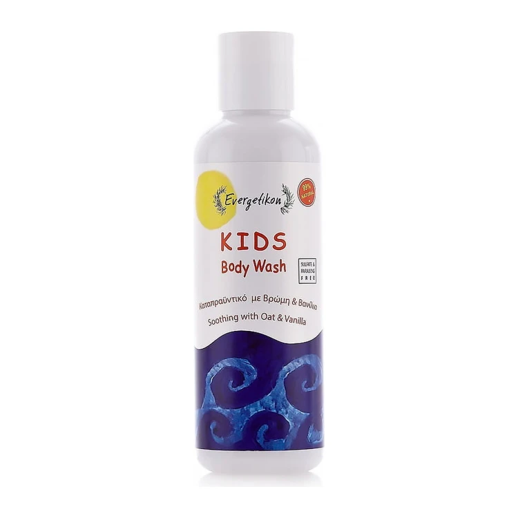 Evergetikon KIDS Body Wash Soothing with Oat & Vanilla 150ml