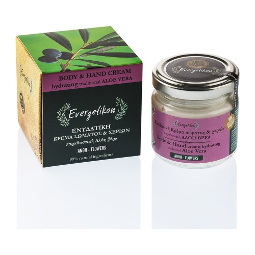 Evergetikon Evergetikon krem do rąk i ciała nawilżający aloevera 100ml