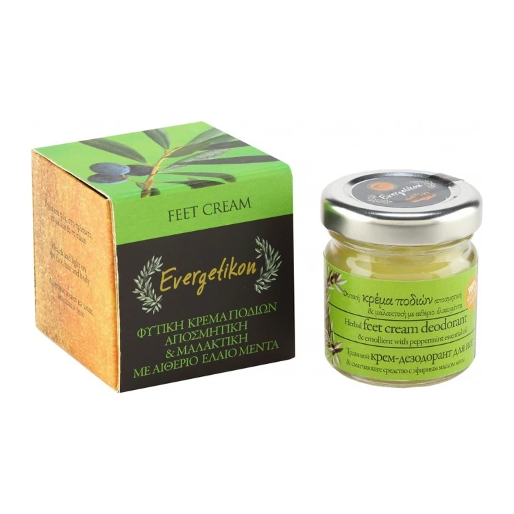 Evergetikon Ziolowy krem do stóp z miętą 40ml
