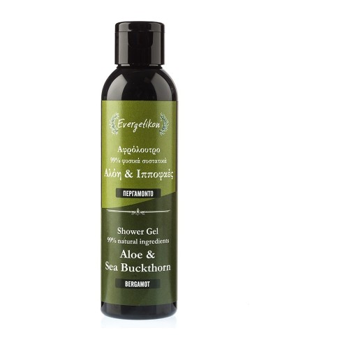 Evergetikon Żel pod Prysznic Aloes Rokitnik i Bergamotka 150ml