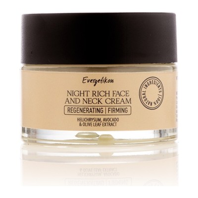 Evergetikon Restorative and Firming Night Cream with Helichrysum, Avocado and Olive Leaf 50ml