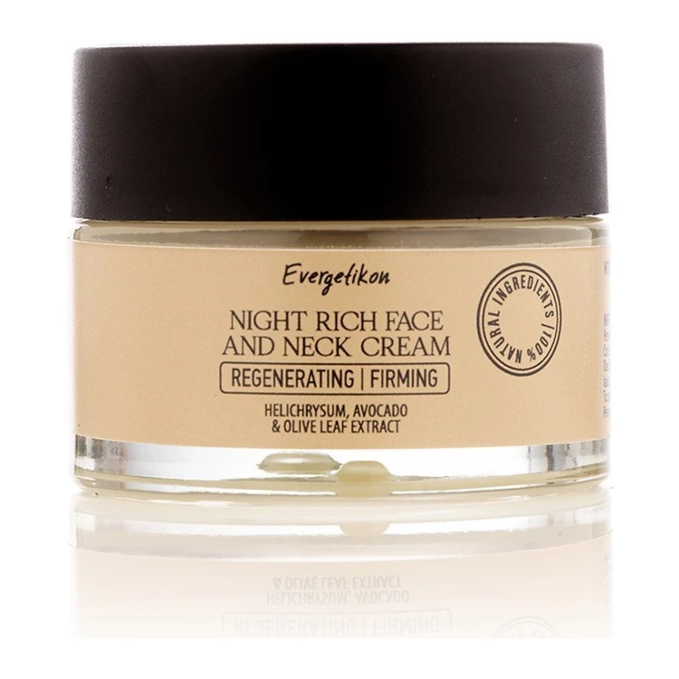 Evergetikon Restorative and Firming Night Cream with Helichrysum, Avocado and Olive Leaf 50ml