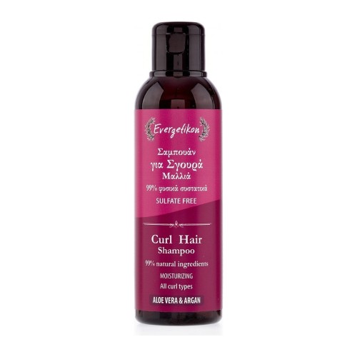 Evergetikon  Shampoo for curly hair with aloe vera and argan oil 150