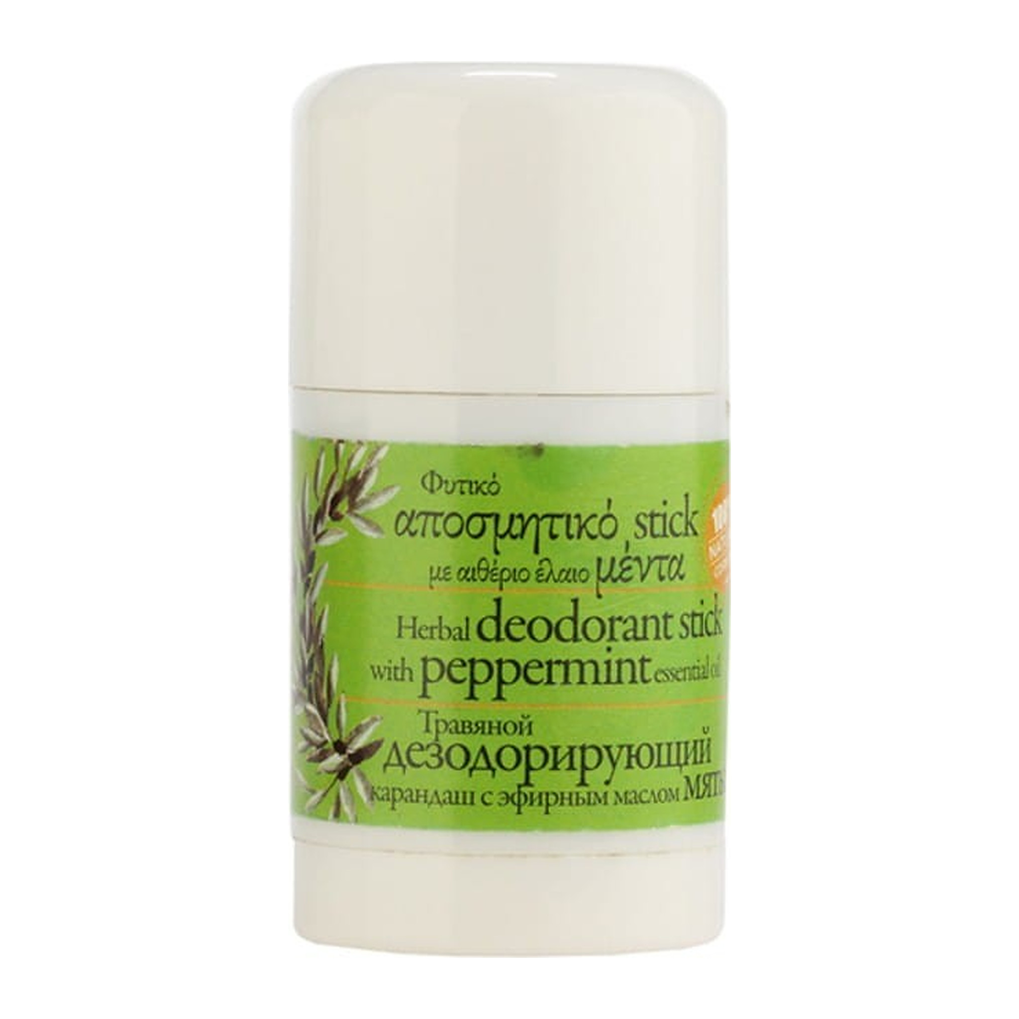 Evergetikon Herbal deodorant stick with peppermint essential oil 15ml